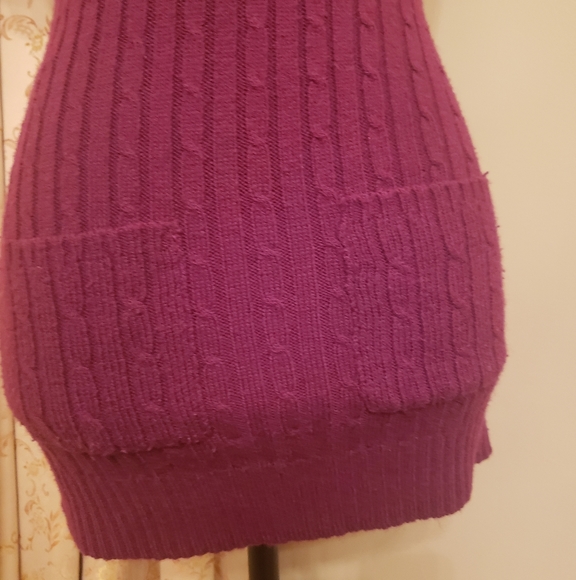 Cowl Neck Short Sleeve Sweater - Picture 3 of 4